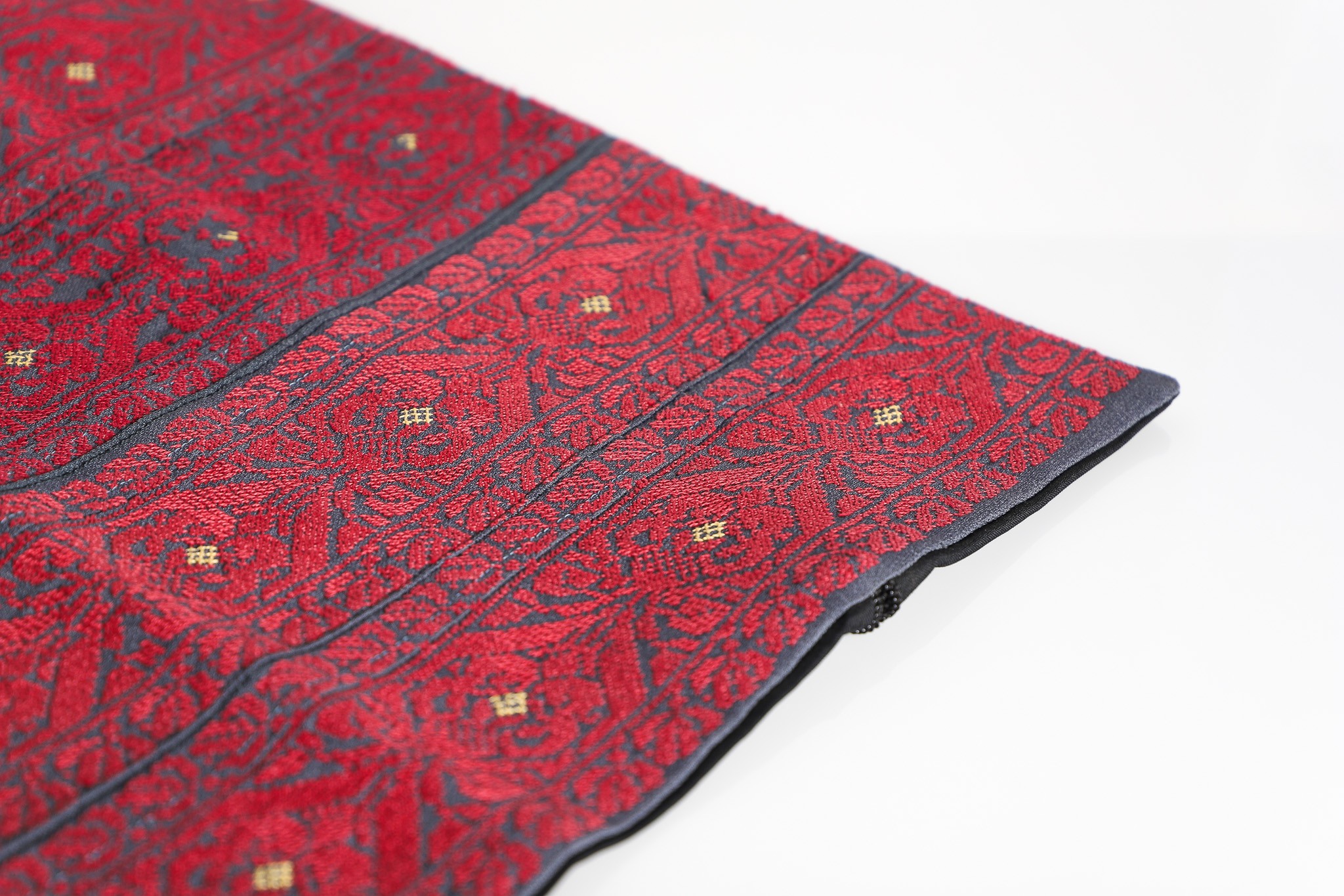 Colors of Tradition – A Handcrafted Embroidery Cushion